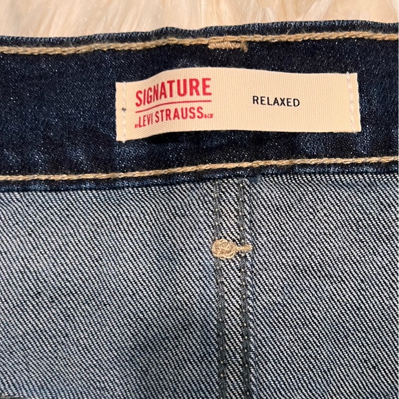 Signature by Levi Strauss Mens relaxed jeans size 44x30 - Picture 3 of 6